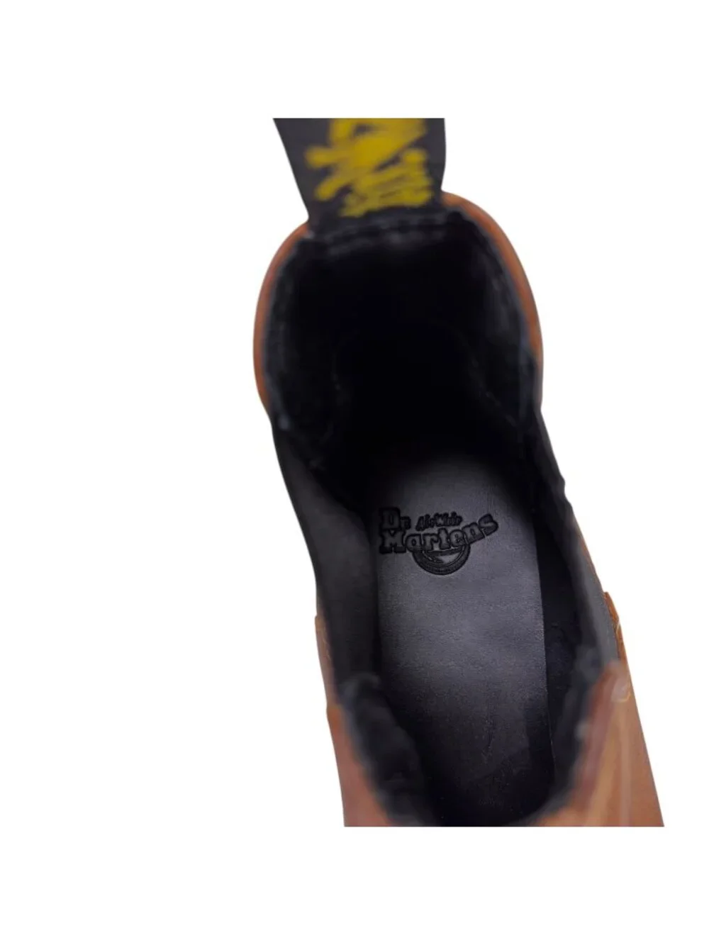 Dr. Martens Rometty Chelsea Platform Boots Womens Size 6 Crazy Horse Brown